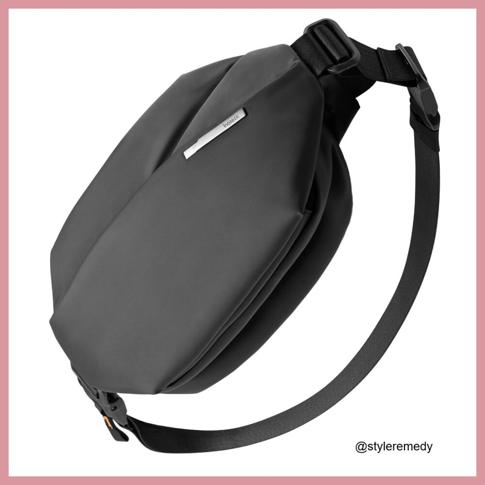 Water-Resistant Polyester Sling Bag with 19 Pockets Adjustable Strap